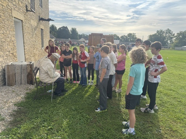 Students at Fort Atkinson
