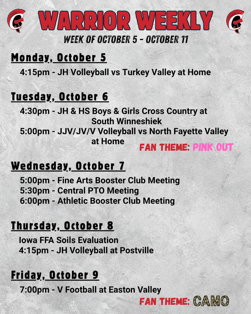 Warrior Weekly