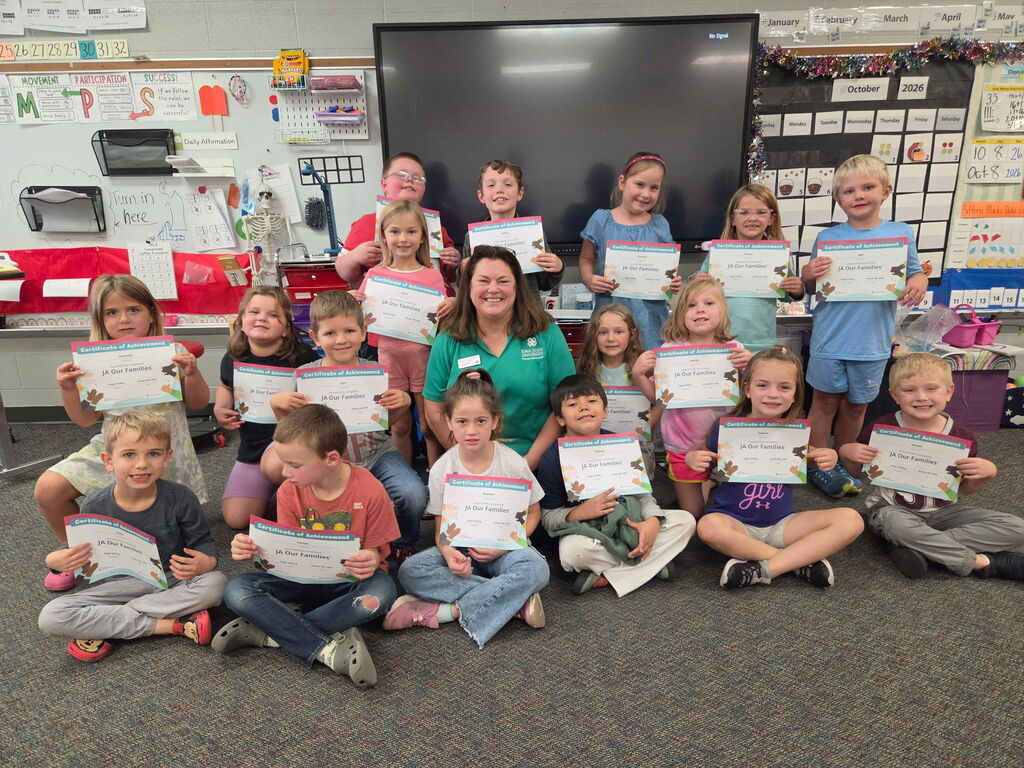 JA 1st grade students