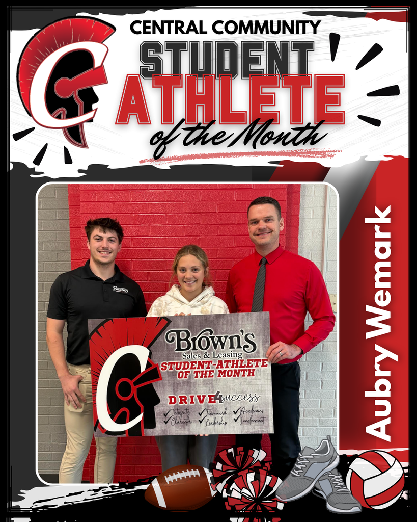 Aubry Wemark, Student-athlete of the month