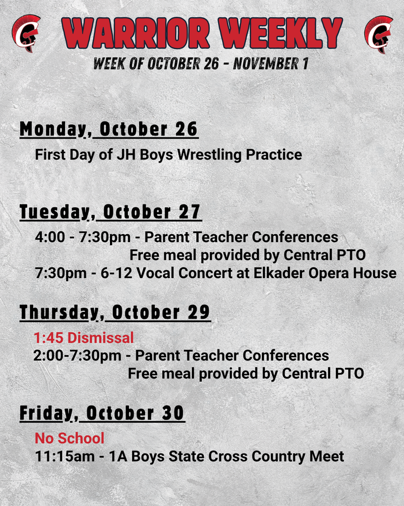 Warrior Weekly