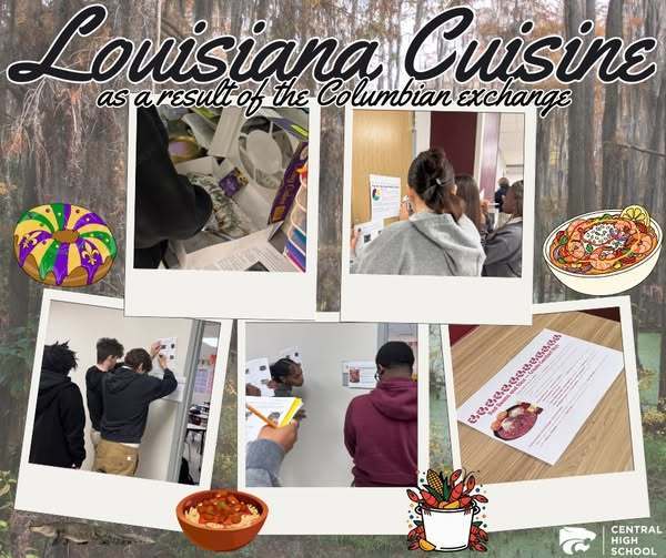 Louisiana Cuisine as a result of the Columbian Exchange