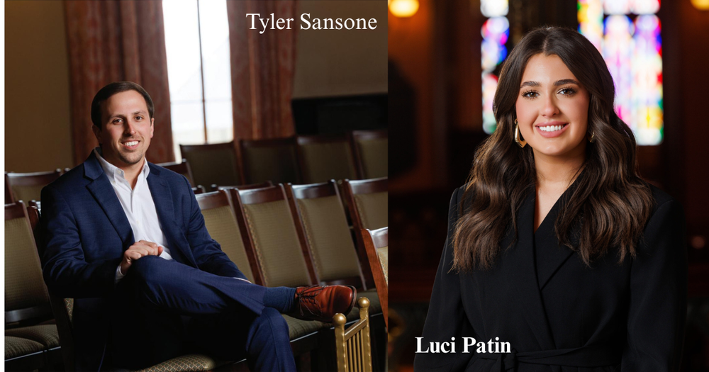 Tyler Sansone and Luci Patin