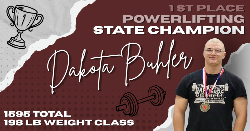 Powerlifting State Champion