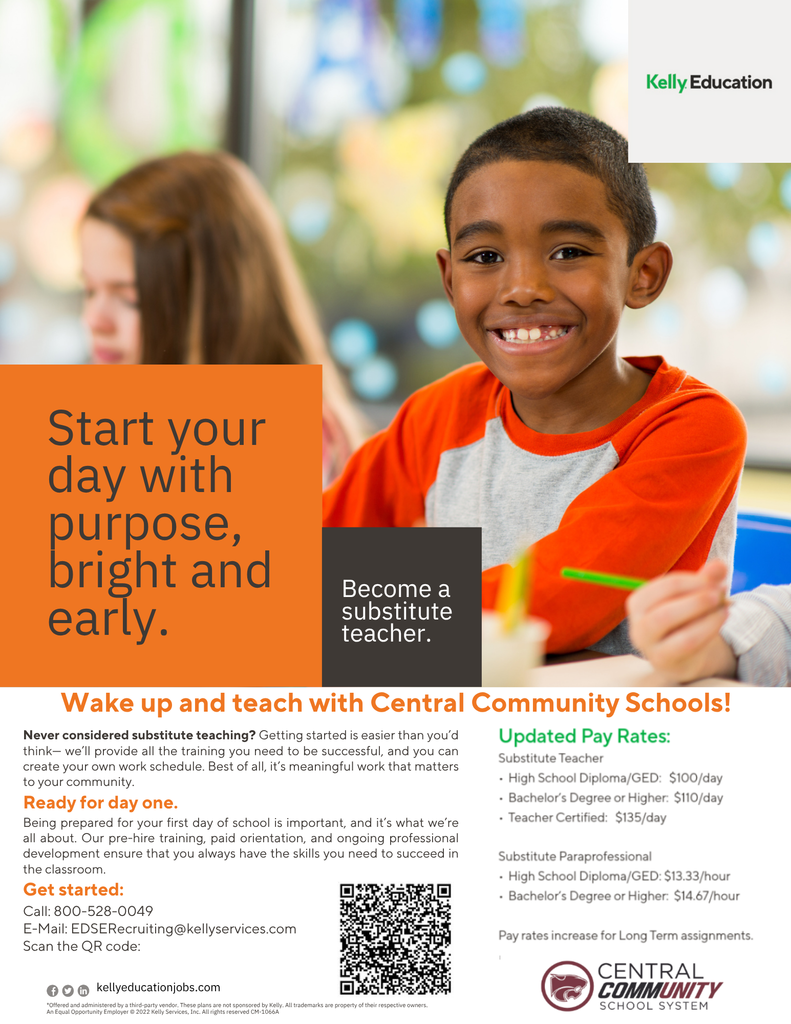 Kelly Education Flyer