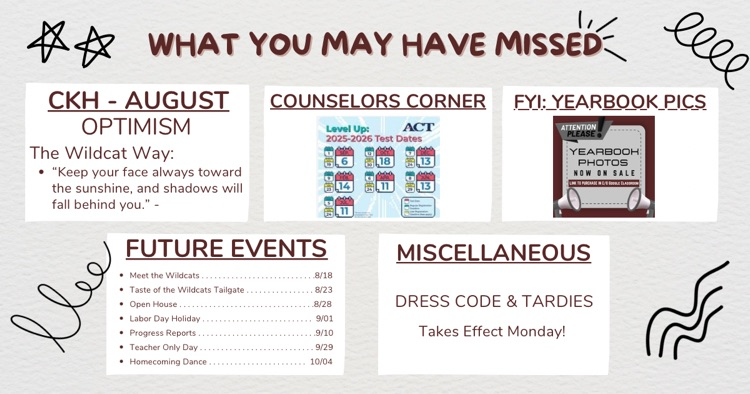 What You May Have Missed … 8/18/25