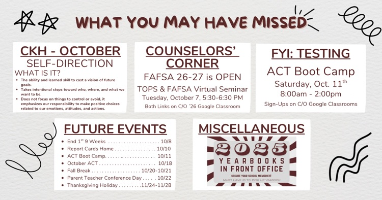 What You May Have Missed . . . 10/6