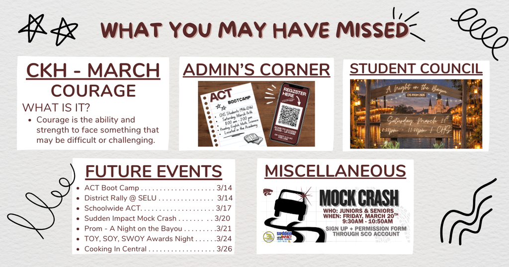 What You May Have Missed  .  .  .  3/9