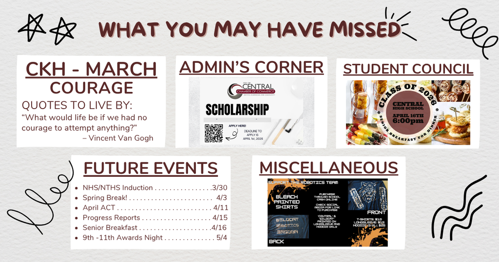 What You May Have Missed . . . 3/30