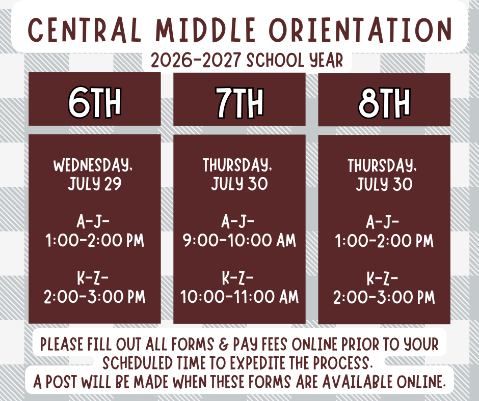 Orientation Dates