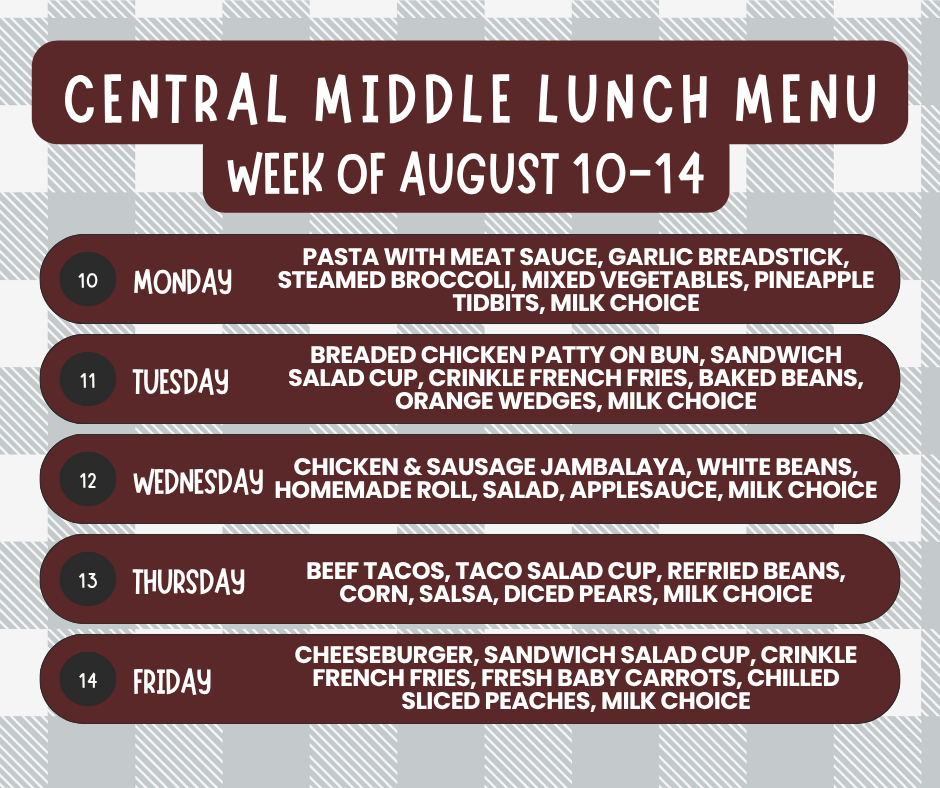 Lunch Menu