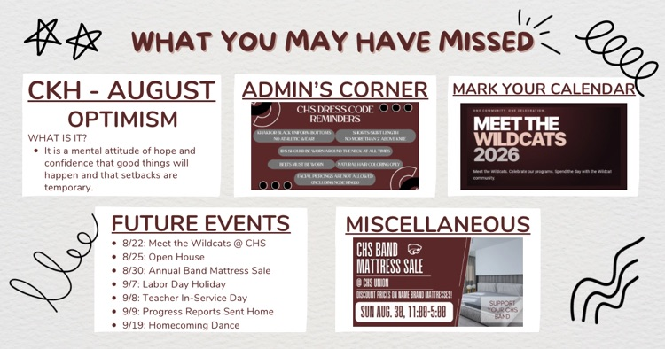 What You May Have Missed . . . 8/17