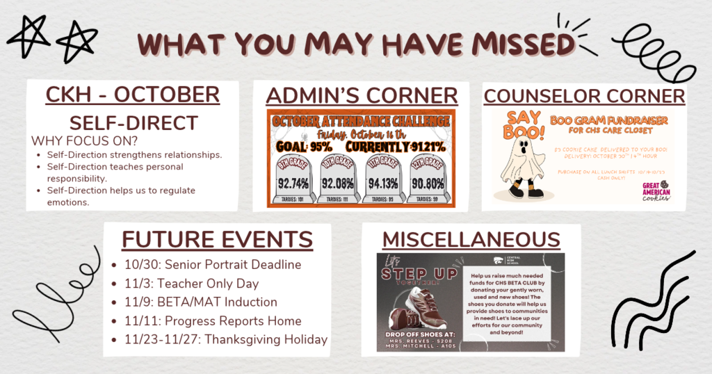 What You May Have Missed . . . 10/19