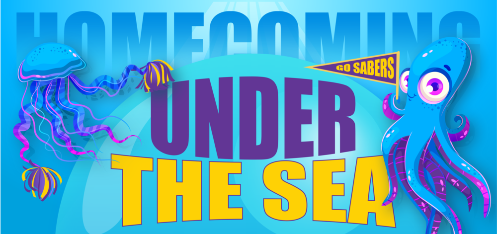 Homecoming 2025 "Under the Sea" schedule