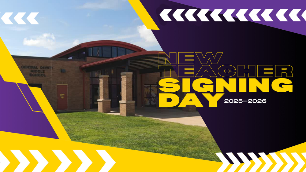 New Teacher Signing Day