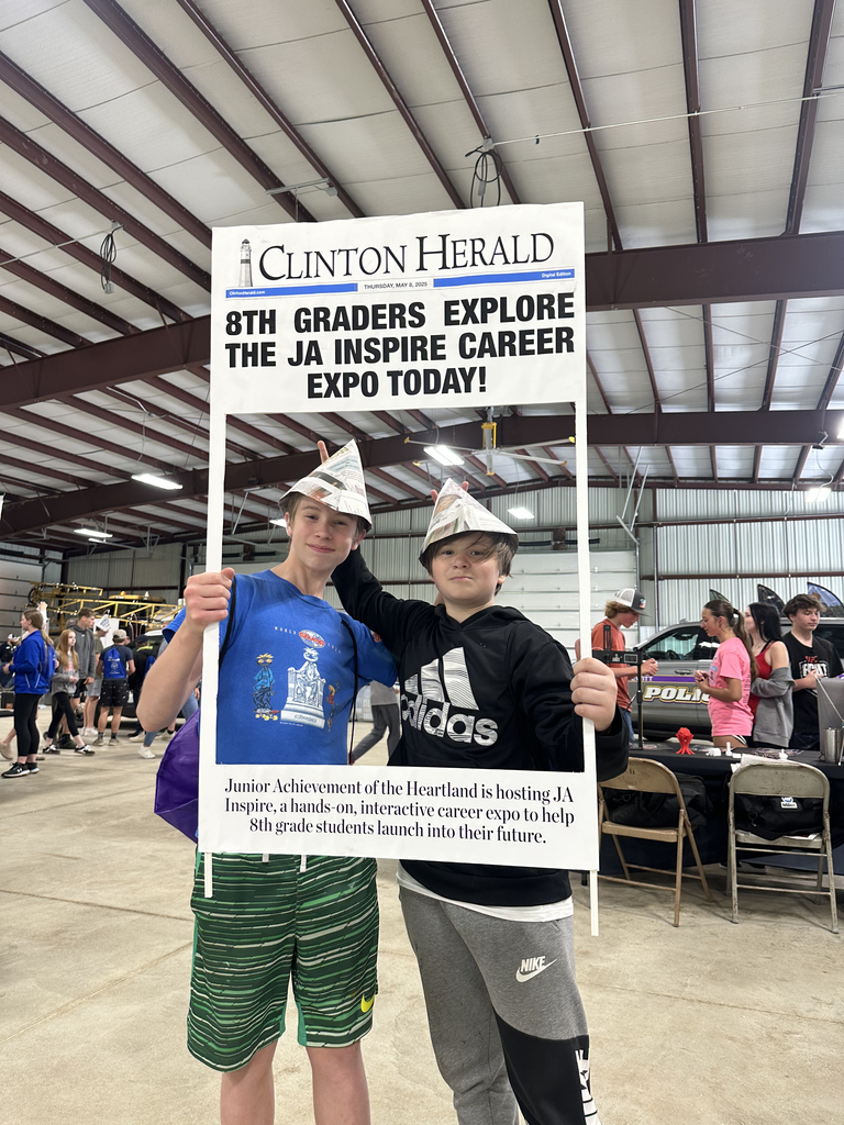 8th graders at JA Career Expo