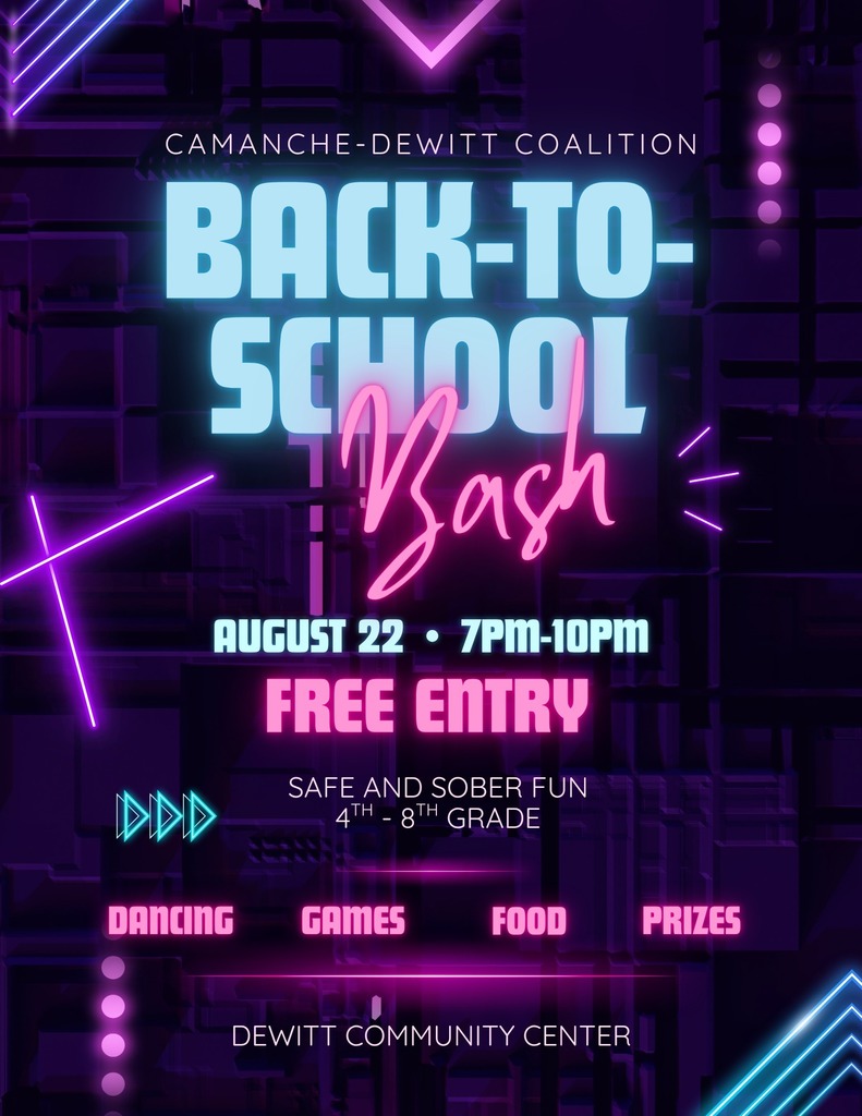 Camanche-DeWitt Coalition Back-To-School Bash