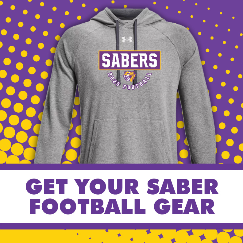 Saber football sweatshirt