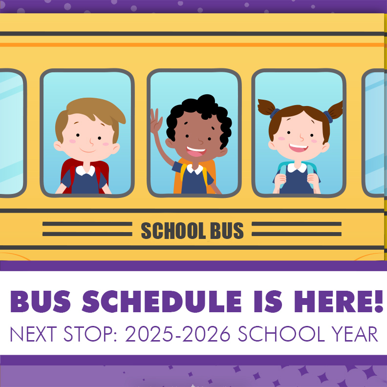Kids on a school bus