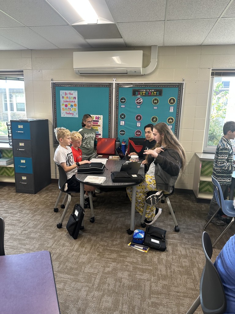 CDHS Spanish 3 & 4 students teamed up with 5th grade ELA for a special lesson on the Aztec, Inca, and Maya civilizations