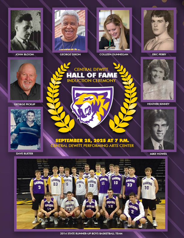 2025 Central DeWitt Hall of Fame Inductees
