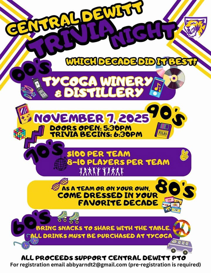 PTO Trivia Night Flyer