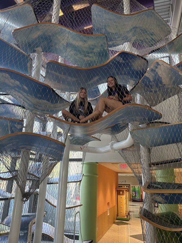 Early Childhood Curriculum students exploring creative learning environments at the Family Museum in Bettendorf