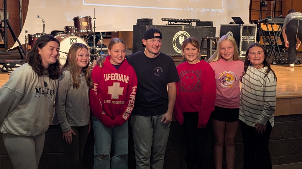 CDIS students with Motivational Speaker Cory Greenwood