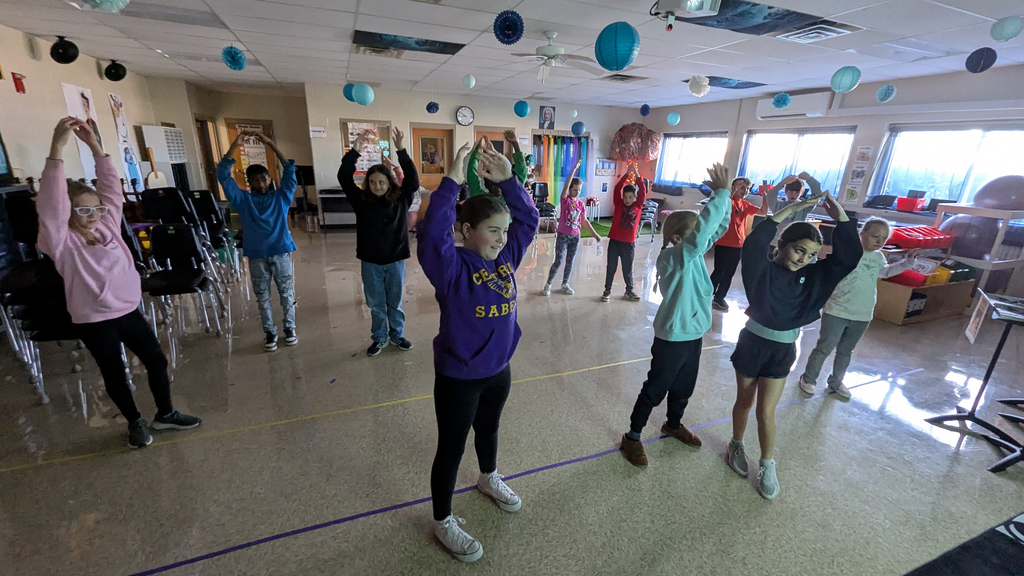 Students in Peer Stem class singing and dancing
