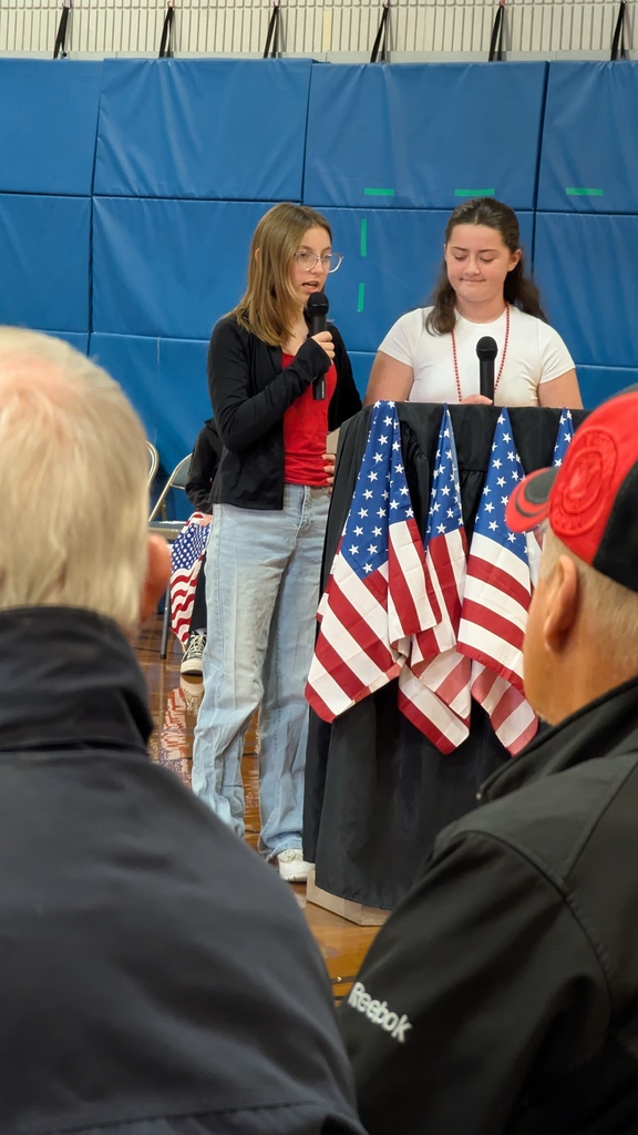 CDIS students performing at Veterans Day assembly