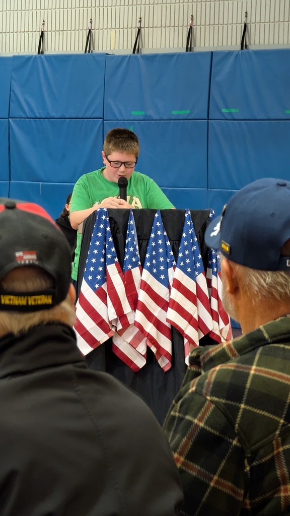 CDIS students performing at Veterans Day assembly