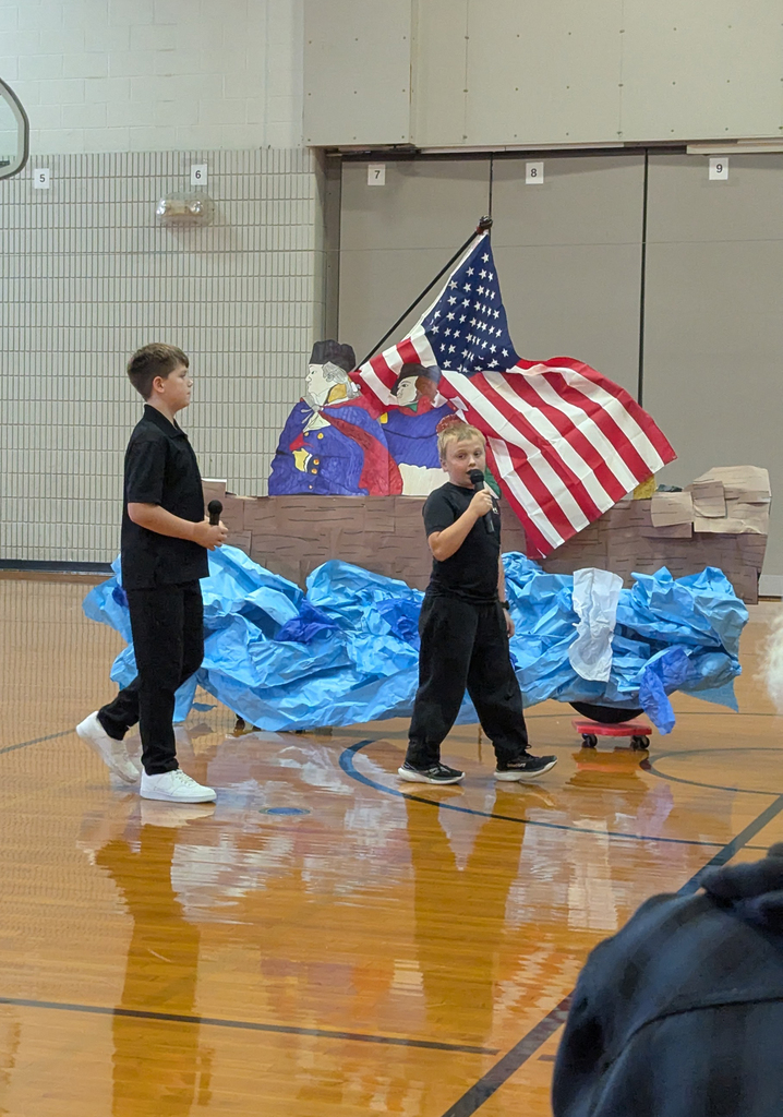CDIS students performing at Veterans Day assembly