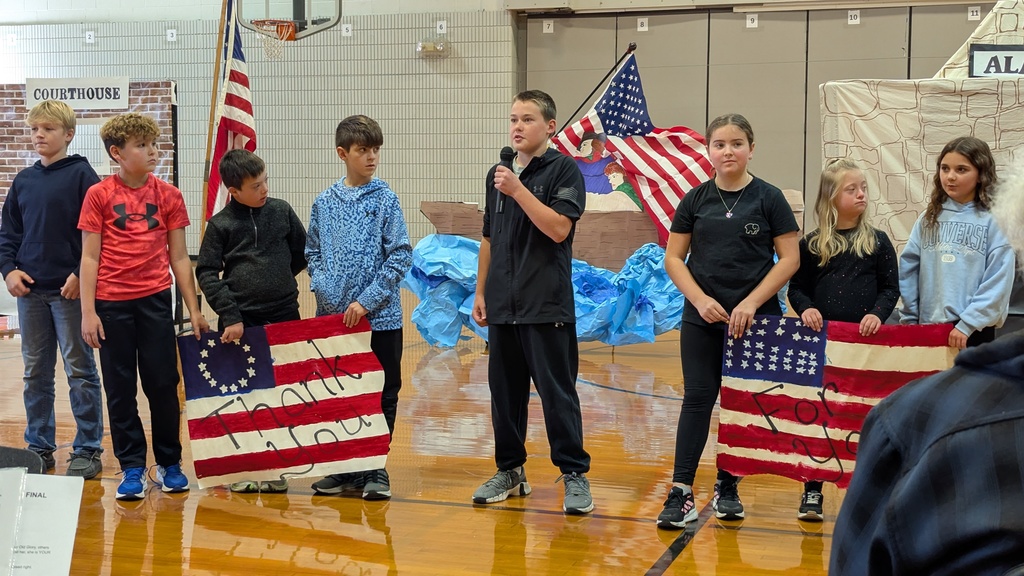 CDIS students performing at Veterans Day assembly