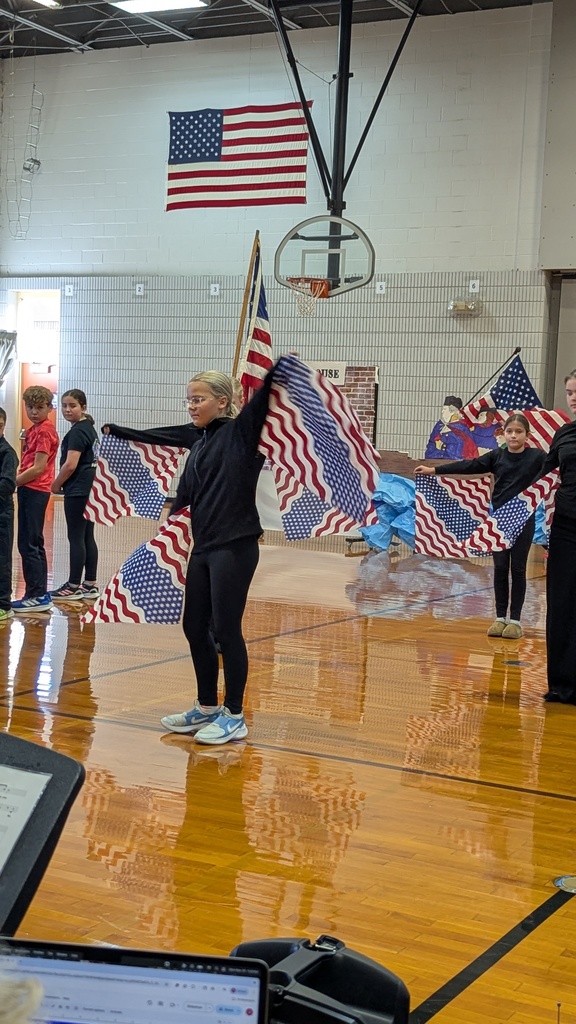 CDIS students performing at Veterans Day assembly