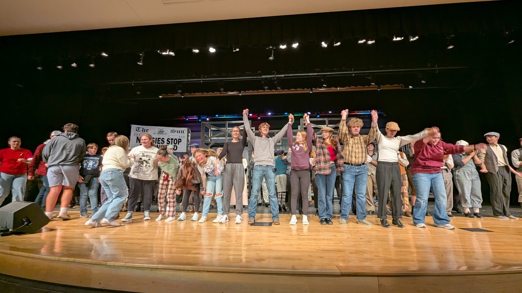 Crew for the CDHS musical "Newsies"