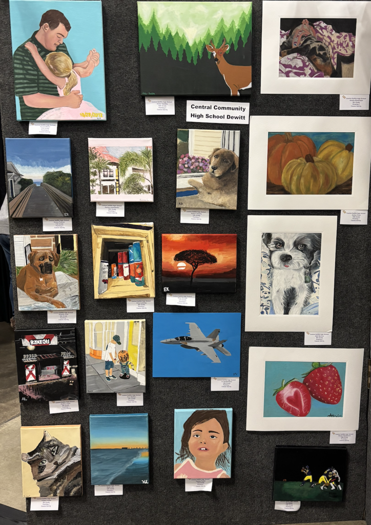 Saber artists' work on display at Festival of Trees