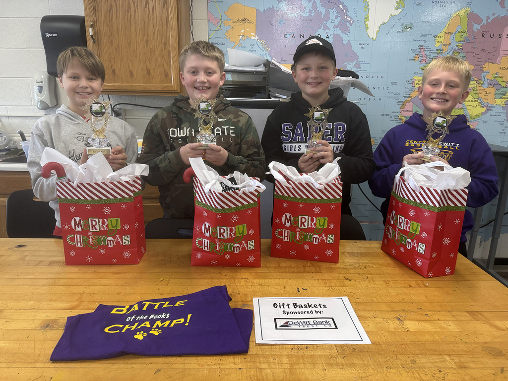 Prizes sponsored by DeWitt Bank & Trust Co.