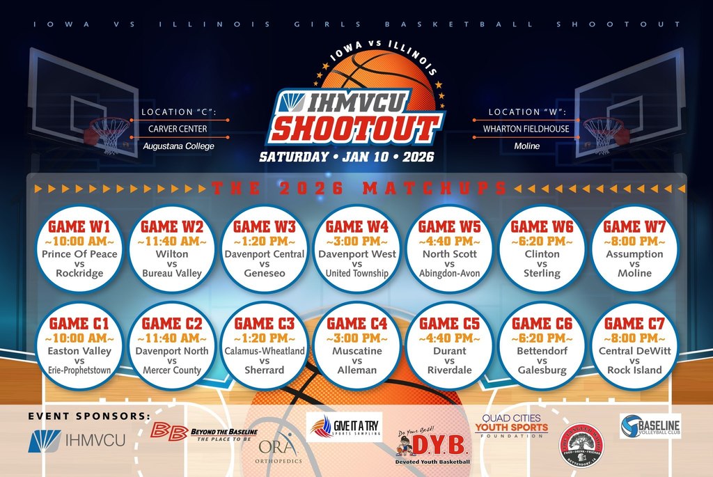 IHMVCU Shootout Schedule