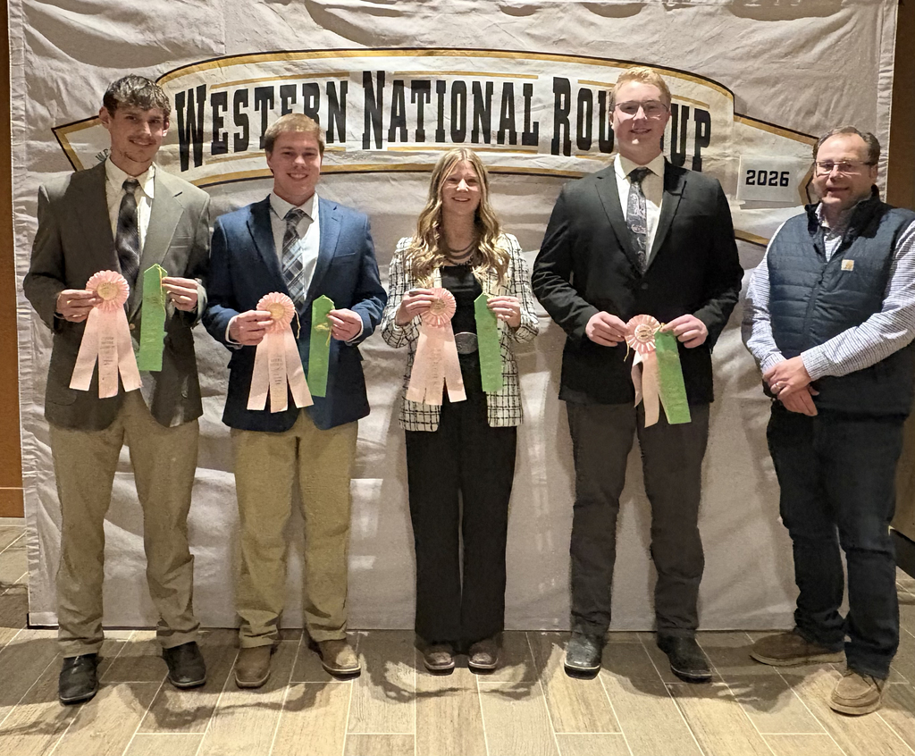 Caden Bernauer, Ty Henningsen,  Audrina Gordon, Kyle Deppe, and coach Douglas Deppe