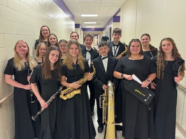 Front row - Isabel Drew, Trinity Tague, Mikaylie Miller, Colby Stoker, Grace Burzlaff, Ella Sunday. Middle Row - Ember Rucker, Kayley Daehler, Izabella Mayer. Back Row - Ruth Whitman, David Burke, Ben Paarmann, Lucas Nelson, Ellie Cagle