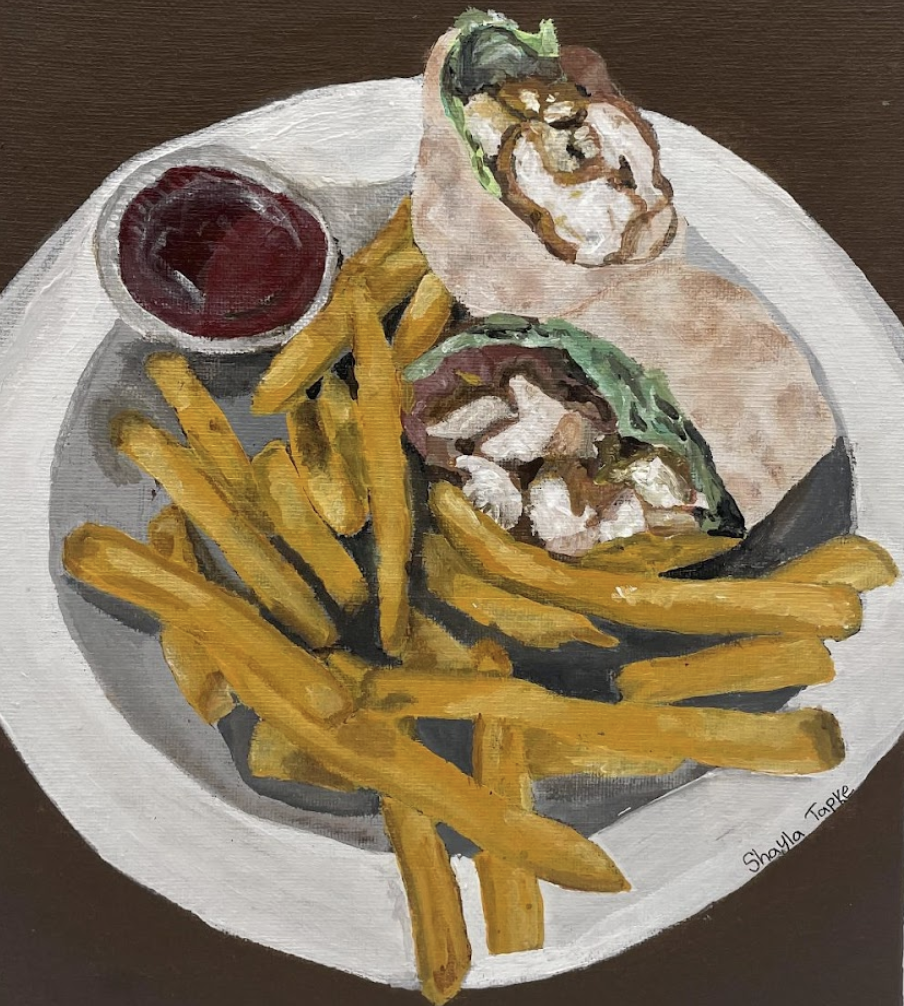 Shayla Tapke — That’s a Wrap (Painting)