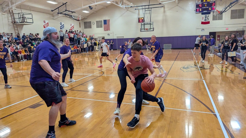 CDMS Student vs. Staff basketball game