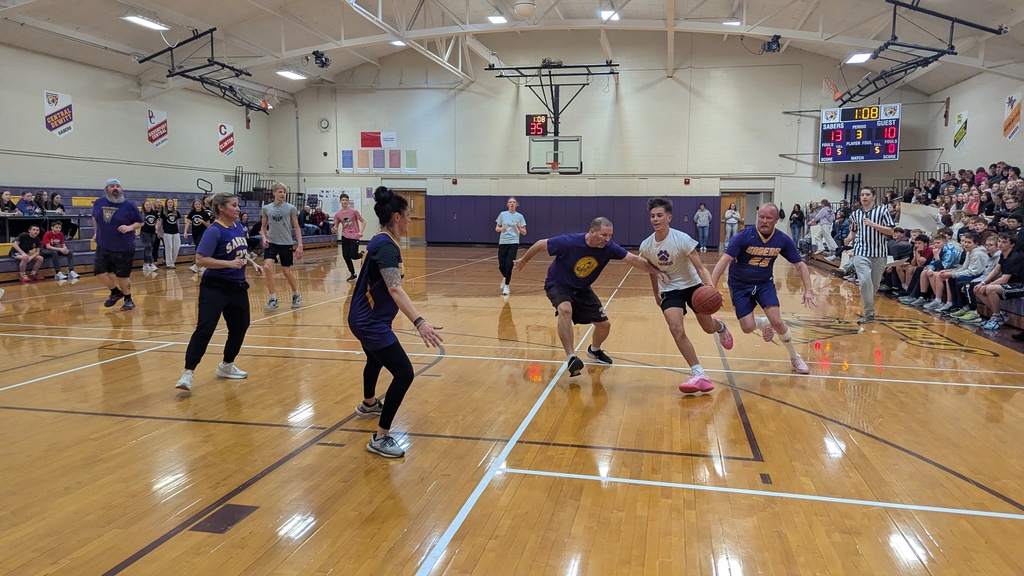 CDMS Student vs. Staff basketball game