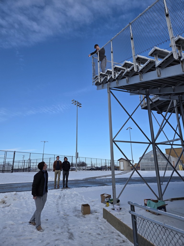AP Physics Egg Launch from Football Bleachers