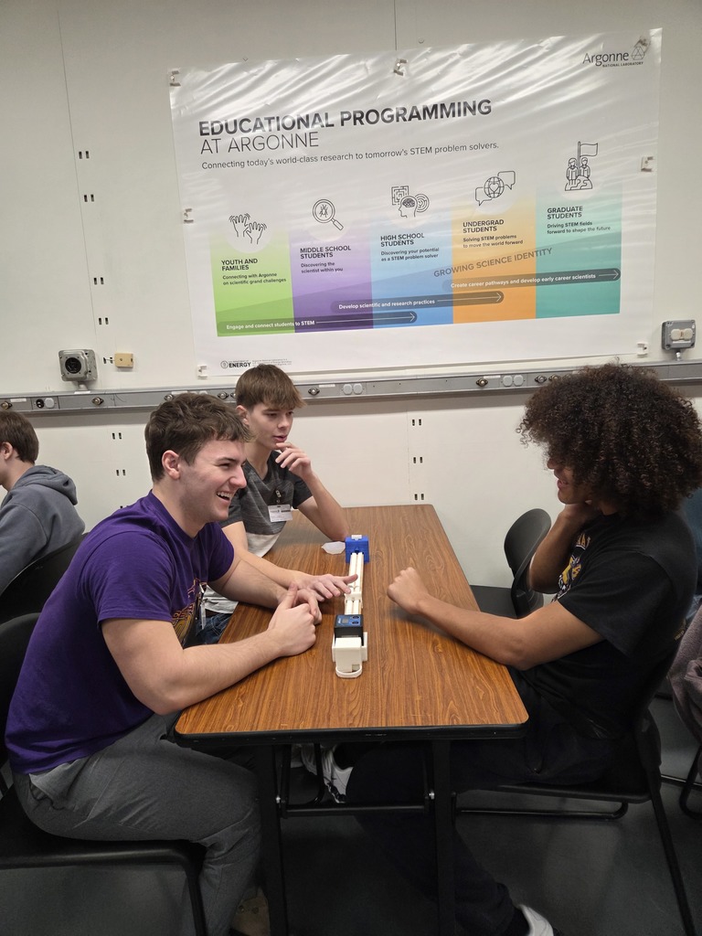 Senior Calculus, Chemistry, and Physics students visited Argonne National Laboratory