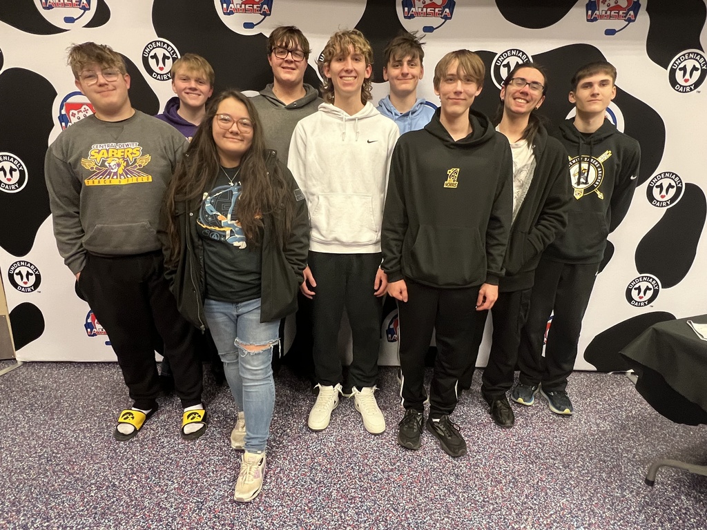 Overwatch Esports team competing at the state tournament