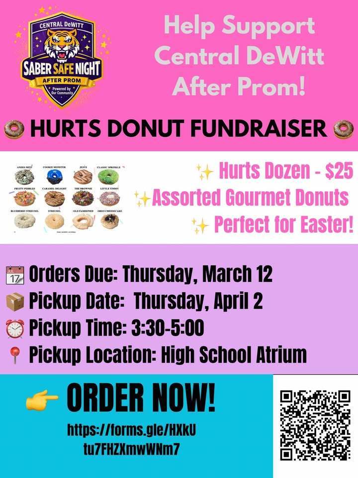 After Prom Hurts Donut Fundraiser