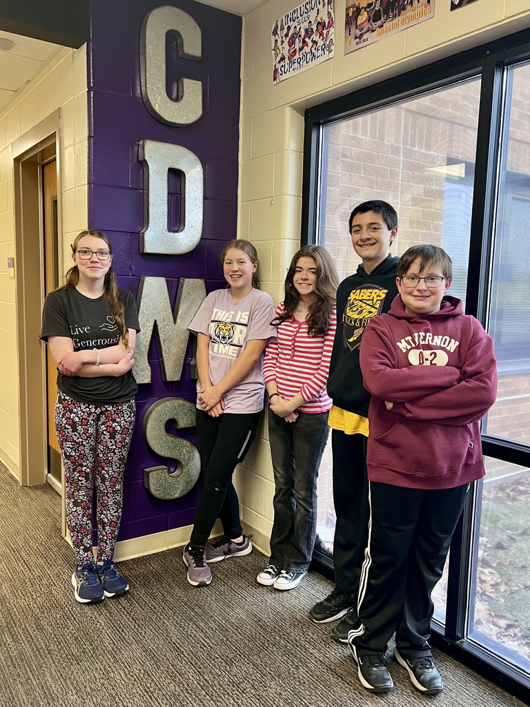 Rachel Burke-Visual Arts, Talia Stroud-Creative Writing, Lauren Webinger-Lab Science, Kenny Marshall-Field Science, and Elijah Blinks-Advanced Math