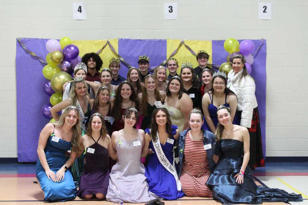 CDHS Student Council at Royal Ball