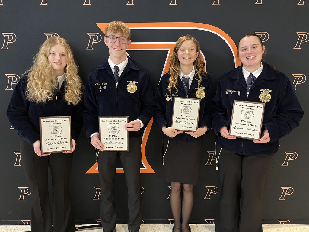 Carlee Garrity, Adam Wilke, Taylor Houser, Kamryn Keester